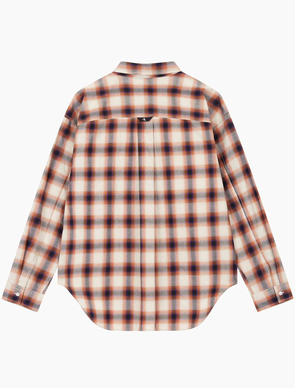 Buy 남성 유틸리티 포켓 체크셔츠 in color BLUR FLORAL_BLACK