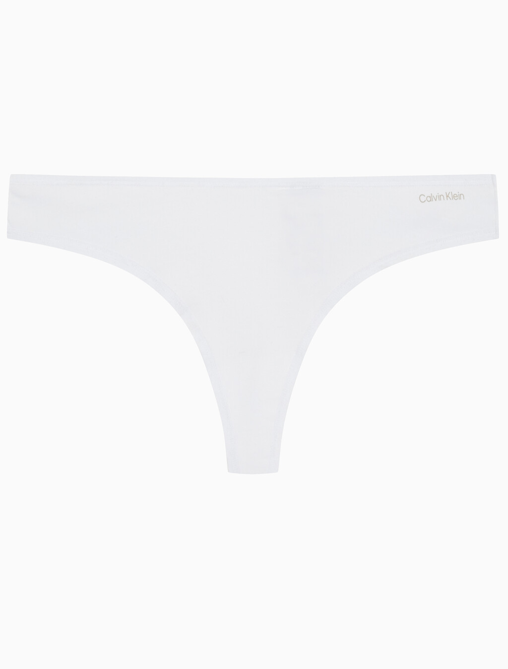 Buy 여성 CK 아이디얼 코튼 로우라이즈 T팬티 in color WHITE