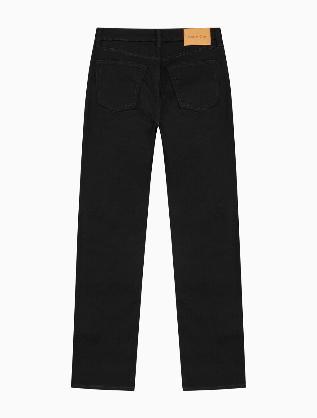 Buy 남성 스탠다드 스트레이트핏 블랙 데님 in color BLACK