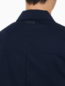 Buy 남성 코튼 도비 블루종 자켓 in color DARK SAPPHIRE