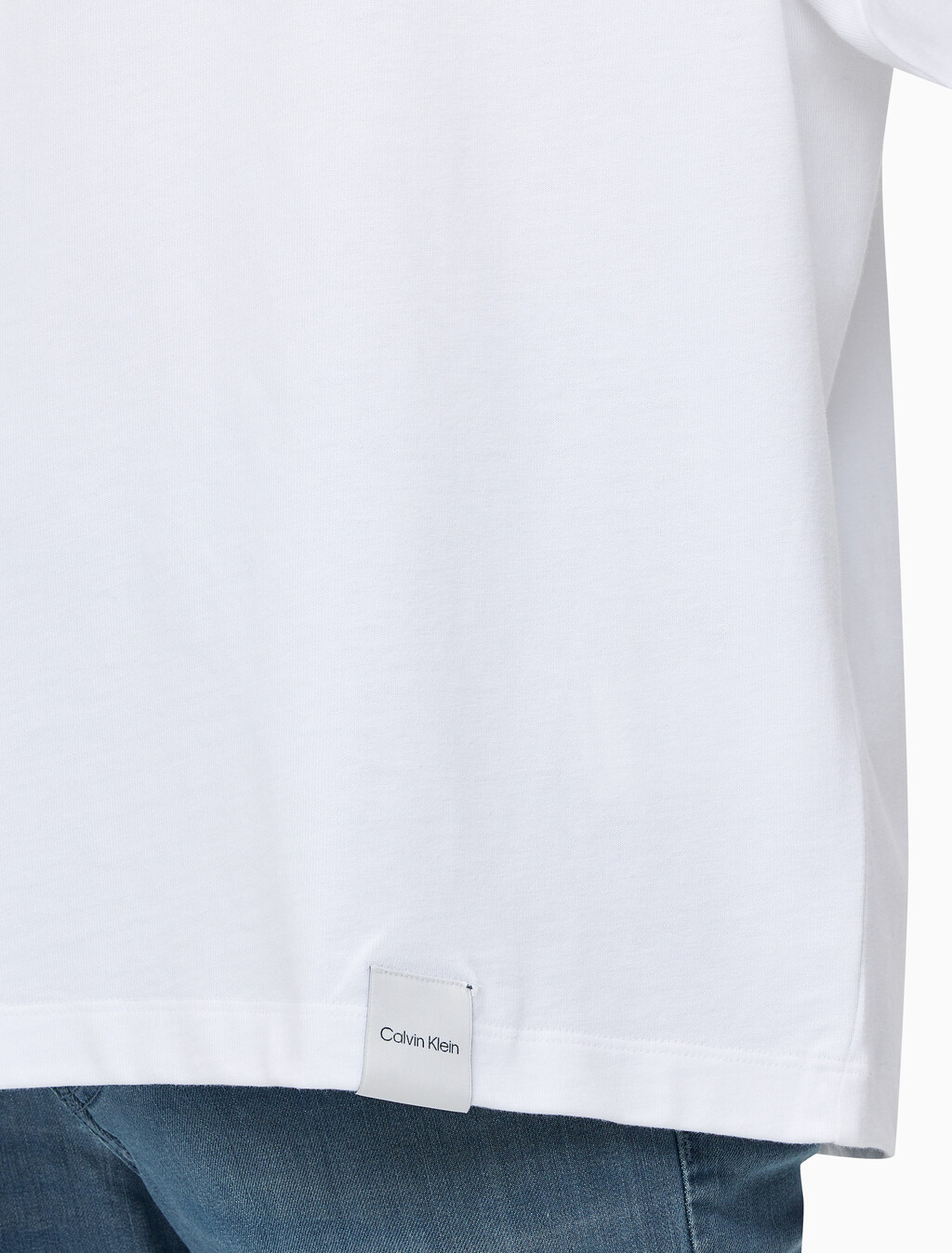 Buy 남성 숏슬리브 컴팩트 저지 티 in color BRILLIANT WHITE