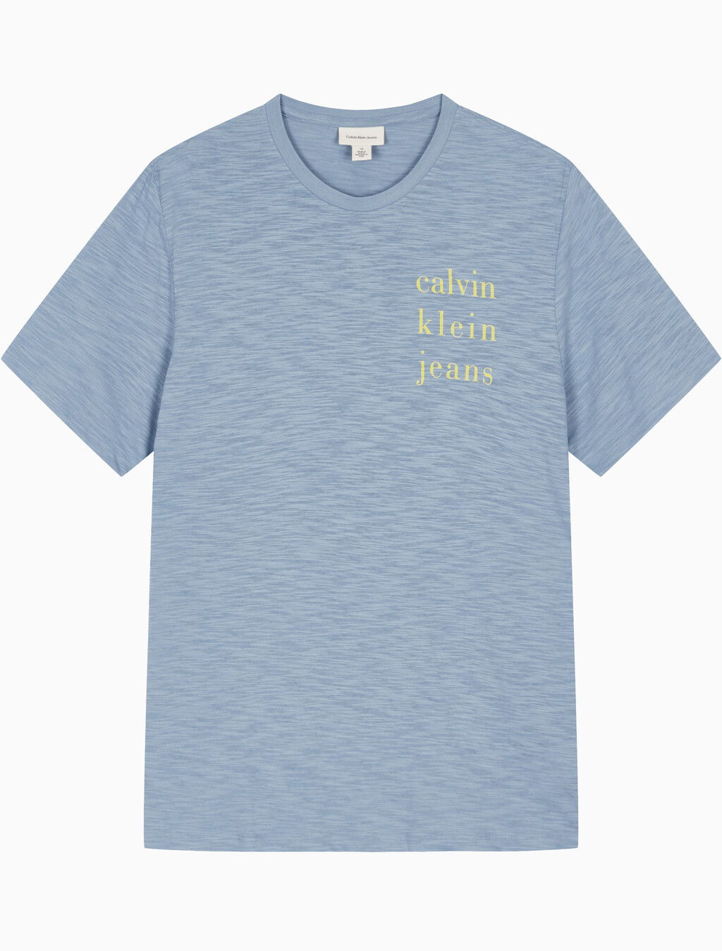 Buy 남성 슬럽 CKJ 클래식 반팔 티셔츠 in color BLUE