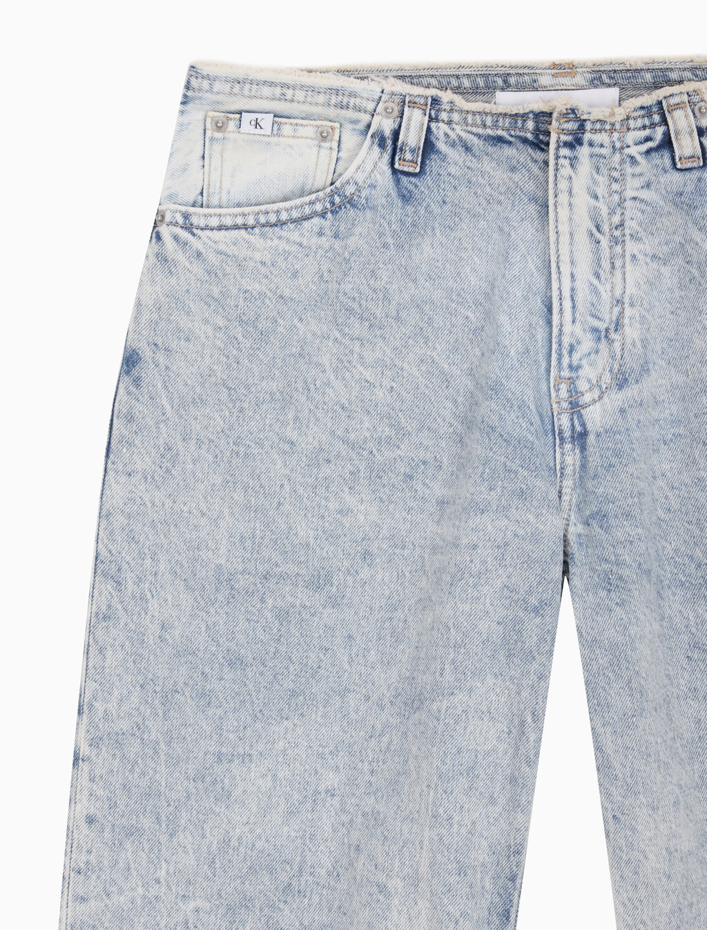 Buy 여성 90's 스트레이트핏 라이트블루 데님 in color CHALKY BLUE