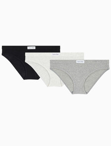 Buy 여성 클래식 컴포트 3PK 비키니 in color BLACK
