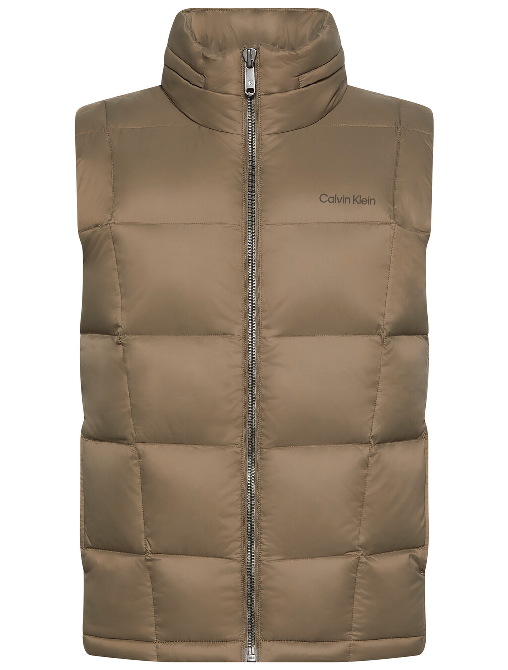 Buy 남성 나일론 퀼티드 푸퍼 베스트 in color BUNGEE CORD