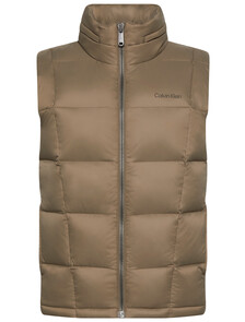 Buy 남성 나일론 퀼티드 푸퍼 베스트 in color BUNGEE CORD