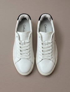 Buy 여성 로우 프로파일 컵솔 더블 벨크로 스니커즈 in color Bright White/Fudge/Grey Lilac