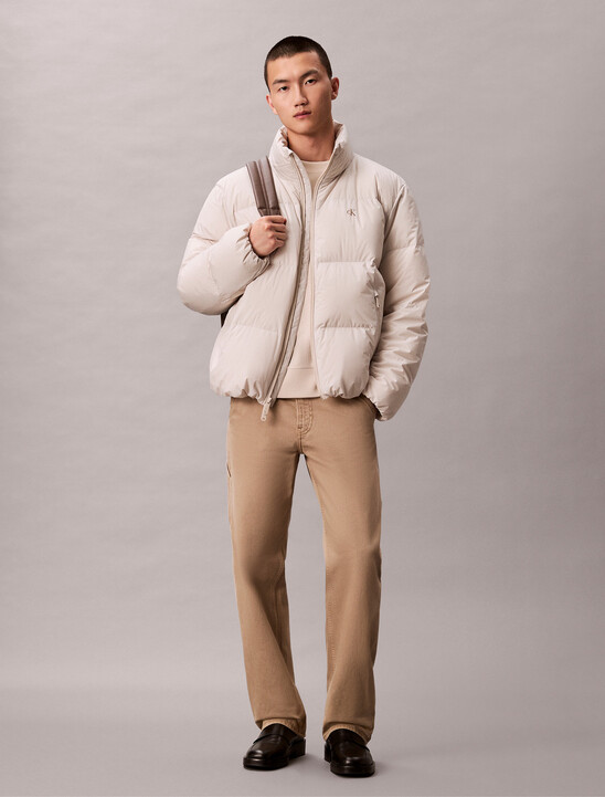 남성 릴랙스드 숏 다운 푸퍼