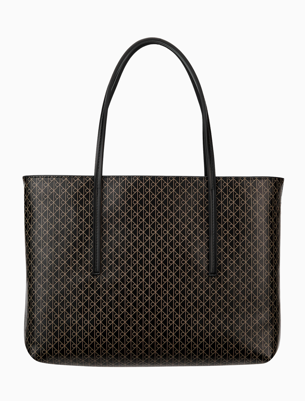 Buy 여성 코티드 AOP 스몰 토트 in color Black Aop