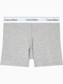 Buy 여성 모던코튼 박서 브리프 in color GREY HEATHER