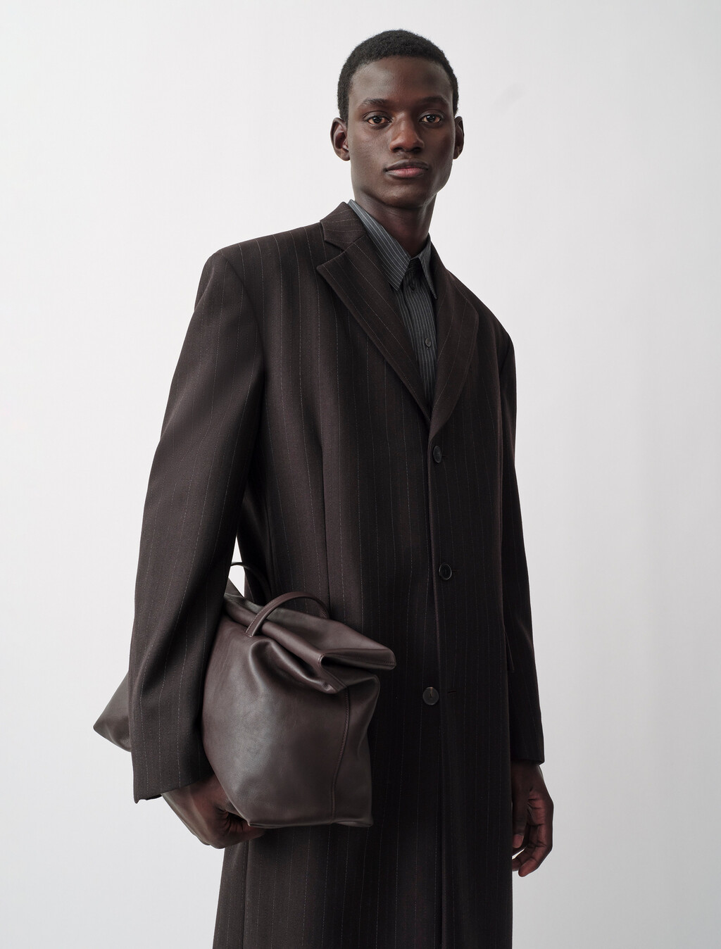 Buy NORTH SOUTH TOTE in color Cocoa