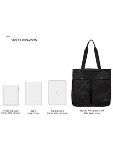 Buy 남성 CKJ 리버시블 헬멧 쇼퍼백 in color BLACK