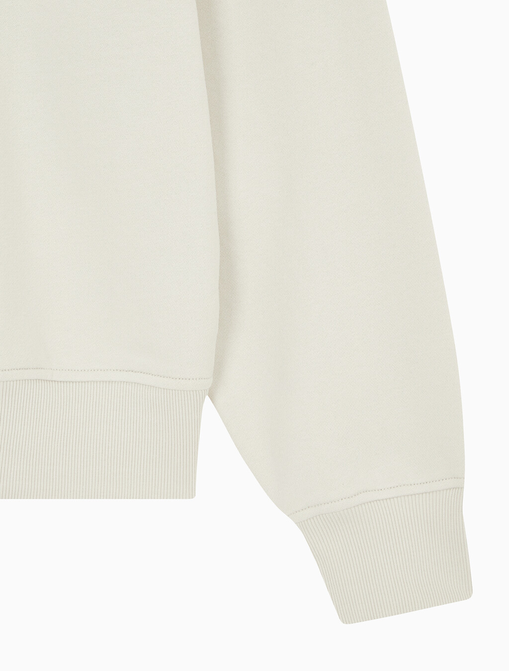 Buy 남성 릴렉스핏 하프 버튼 럭비 스웻셔츠 in color LIGHT BEIGE