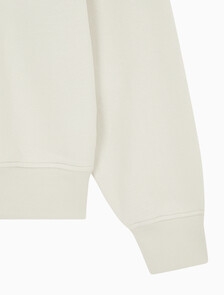 Buy 남성 릴렉스핏 하프 버튼 럭비 스웻셔츠 in color LIGHT BEIGE