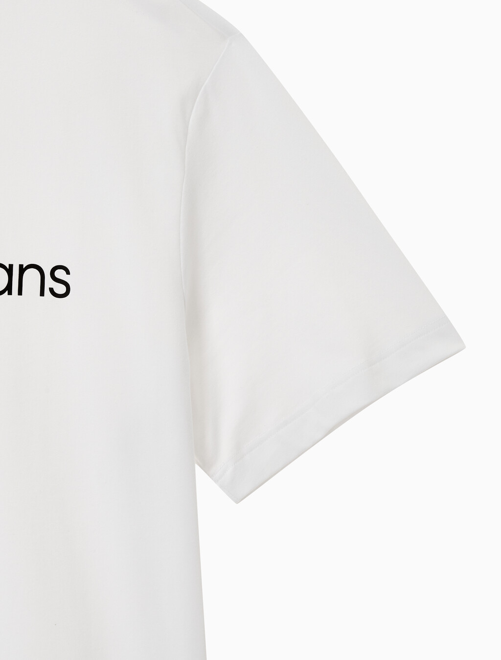 Buy 남성 레귤러핏 인스티튜셔널 로고 반팔 티셔츠 in color BRILLIANT WHITE