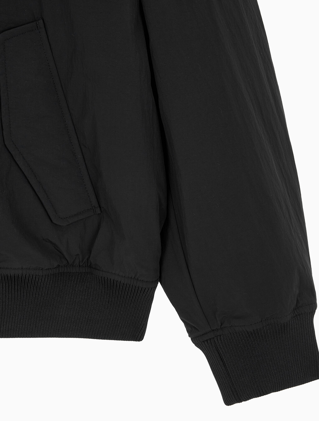 Buy 남성 릴렉스핏 패디드 기능성 봄버 자켓 in color CK BLACK