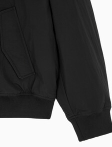 Buy 남성 릴렉스핏 패디드 기능성 봄버 자켓 in color CK BLACK