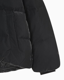 Buy 여성 디터쳐블 후디 다운 푸퍼 in color CK BLACK