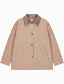 Buy 여성 코튼 맥코트 in color CAMEL