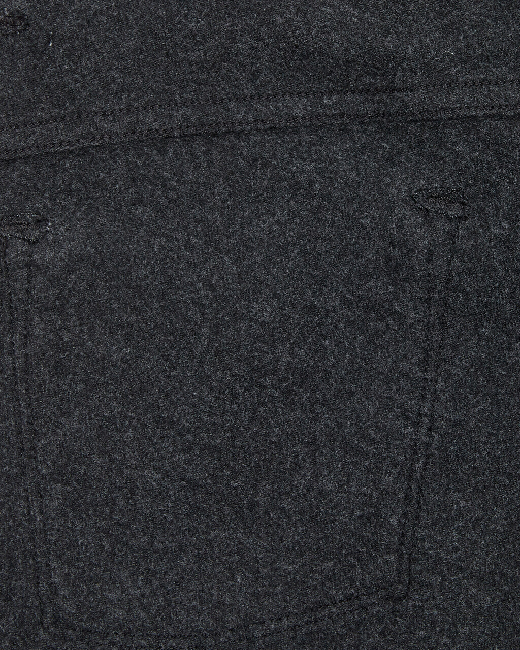 Buy 여성 하이라이즈 부츠핏 기모 블랙 데님 in color WASHED BLACK LOGO LACE