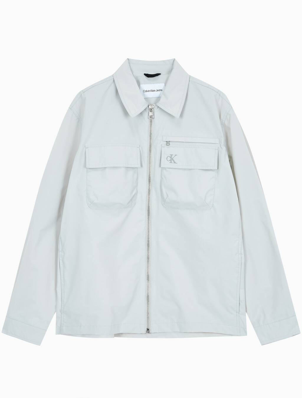 Buy 남성 테크 셔츠 자켓 in color WHITE