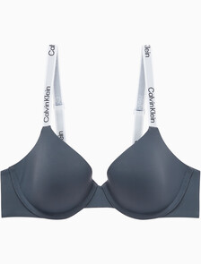 Buy 여성 테일러드 로고 AF 퍼펙트 커버리지 컨투어 브라 in color DARK GREY