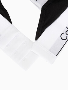 Buy 여성 모던코튼 훅앤아이 브라렛 in color BLACK