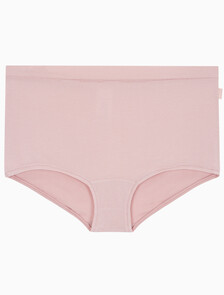 Buy 여성 CK 아이디얼 모달 립 미드라이즈 보이쇼츠 in color SUBDUED 