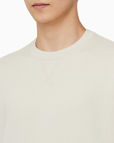 Buy 남성 테리 크루넥 in color BONE WHITE