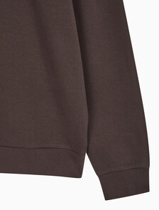 Buy 남성 롱슬리브 스텐실로고 테리 크루넥 스웻셔츠 in color DARK GREY
