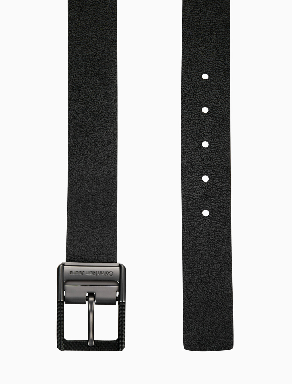 Buy 남성 CKJ 플라크 양면 벨트 38mm in color BLACK/DARK BROWN