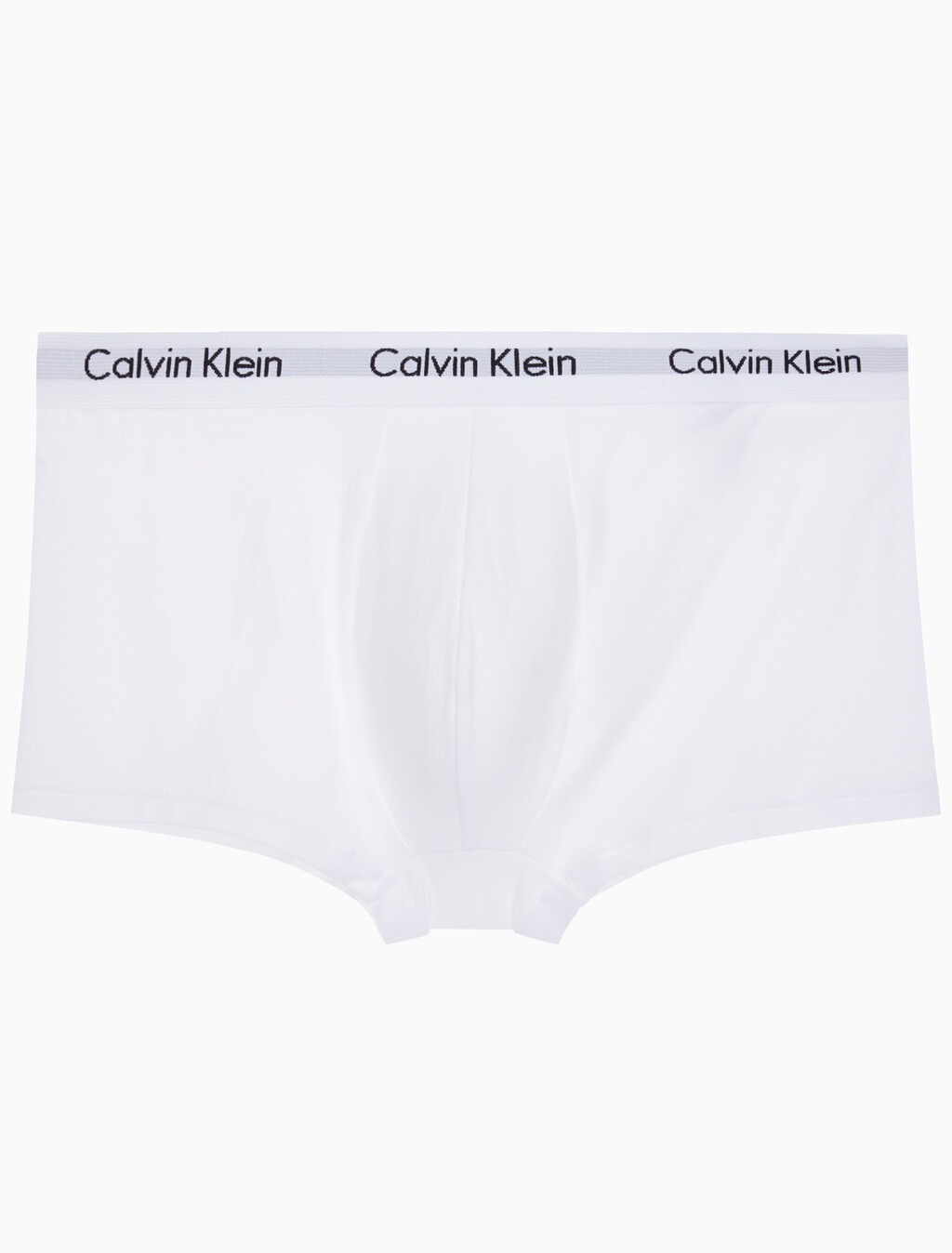Buy 남성 EU 코튼 스트레치 3PK 로우 라이즈 드로즈 3PK in color WHITE