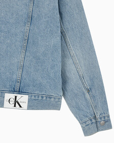 Buy 여성 쉐르파 데님 자켓 in color 028A CHALKY BLU