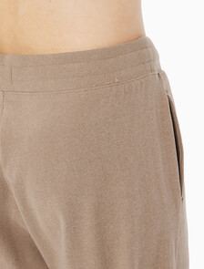 Buy 남성 플러쉬 조거팬츠 in color BROWN