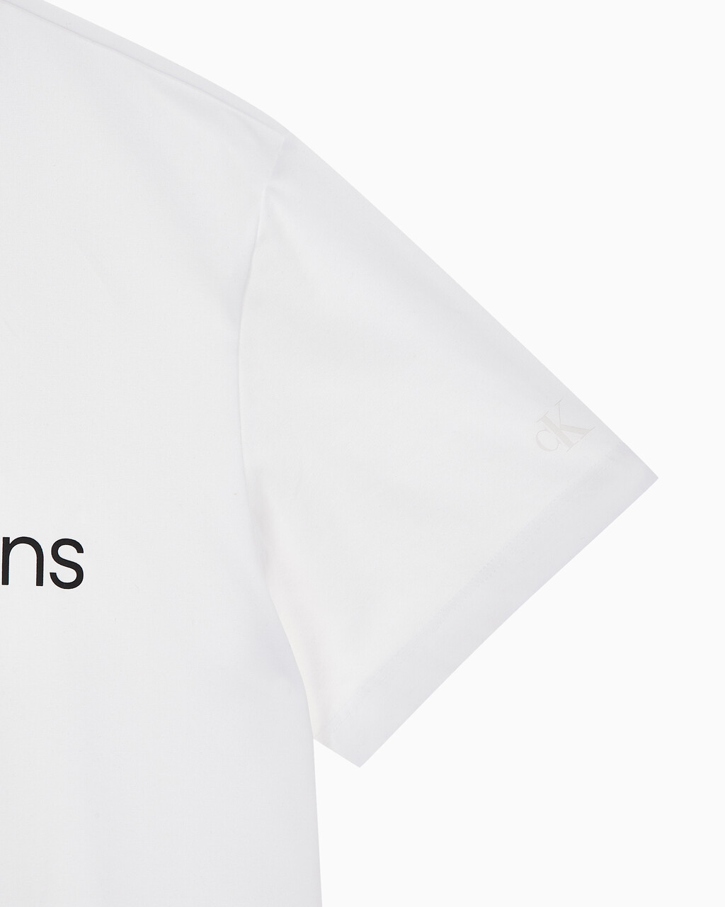Buy 남성 레귤러핏 인스티튜셔널 로고 스트레치 반팔 티셔츠 in color BRIGHT WHITE