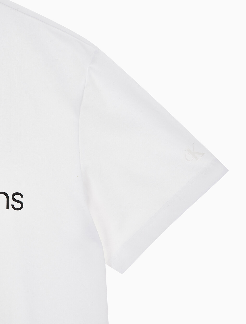 Buy 남성 레귤러핏 인스티튜셔널 로고 스트레치 반팔 티셔츠  in color BRIGHT WHITE