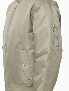 Buy 남성 히어로 봄버 자켓 in color KHAKI