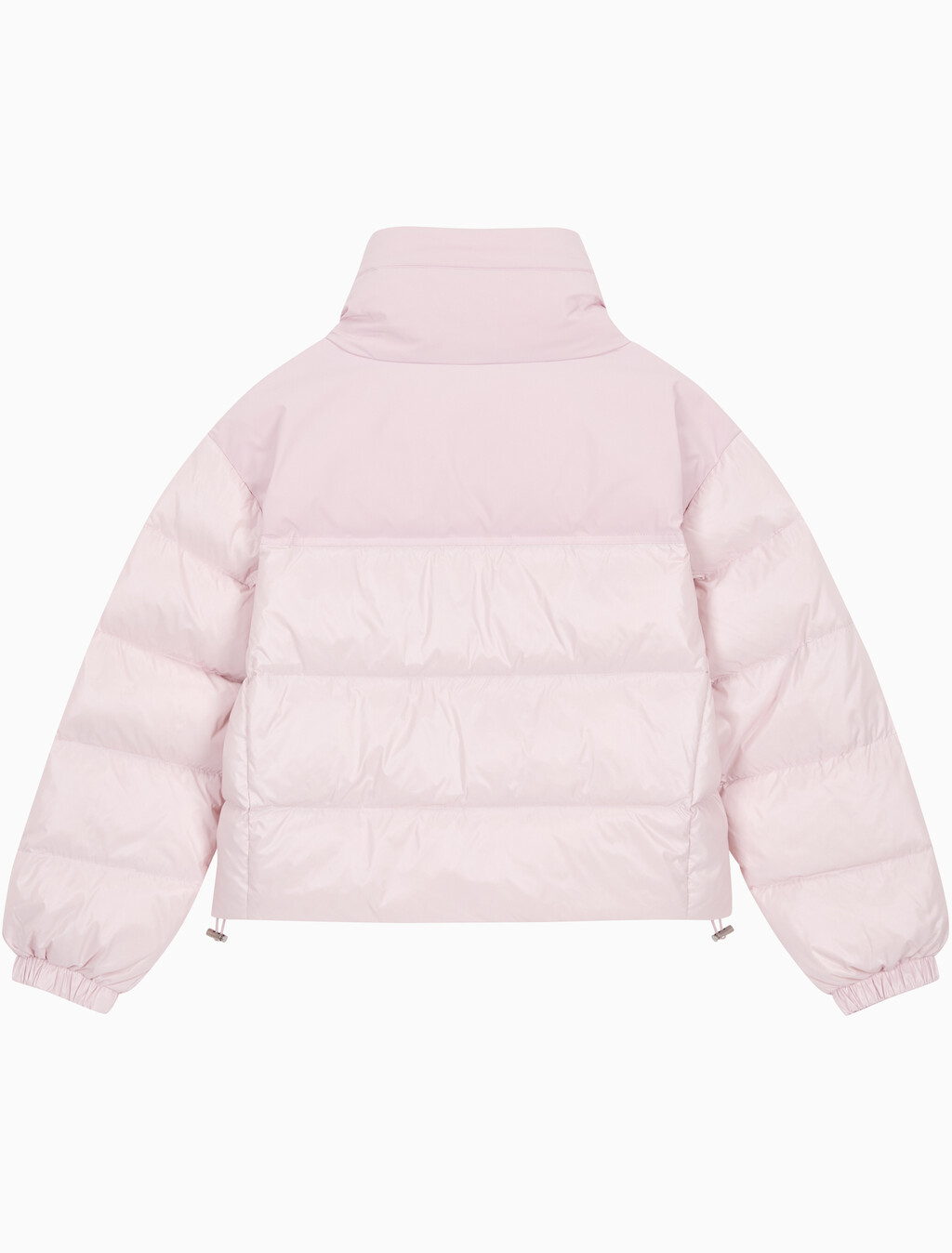 Buy 여성 매트 블라킹 샤인 다운 자켓 in color Pink