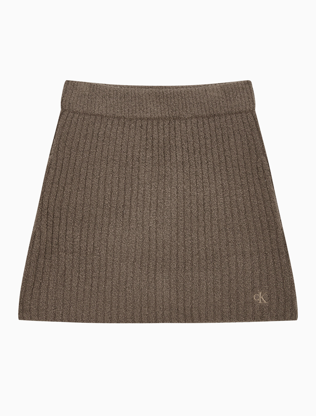 Buy 여성 셔닐 미니 스커트 in color BROWN