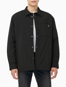 Buy 남성 패디드 셔츠 자켓 in color BLACK