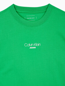 Buy 여성 박시핏 반팔 티셔츠 in color BLOSSOM GREEN