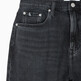 WASHED BLACK LOGO LACE