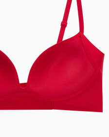 Buy 여성 인비저블 AF 푸쉬업 플런지 브라 in color ROUGE