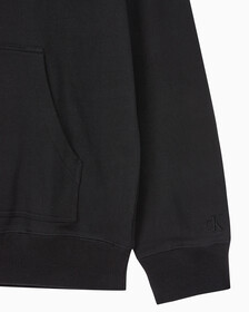 Buy 남성 롱슬리브 릴렉스핏 모노그램로고 후디 in color CK BLACK