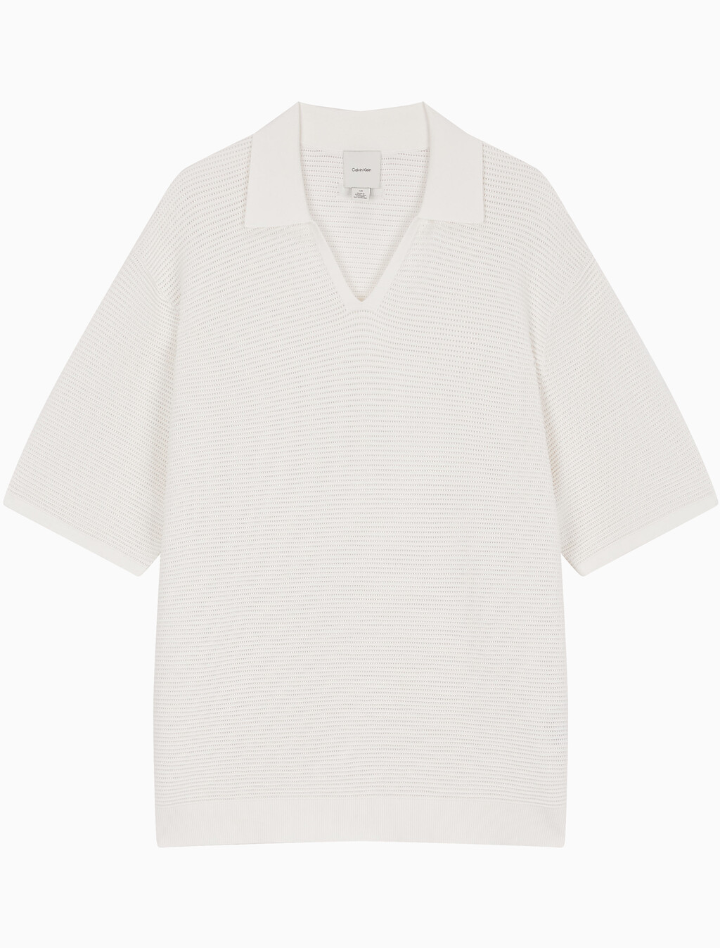 Buy 남성 이지핏 테크 니트 폴로 반팔 스웨터 in color TOFU