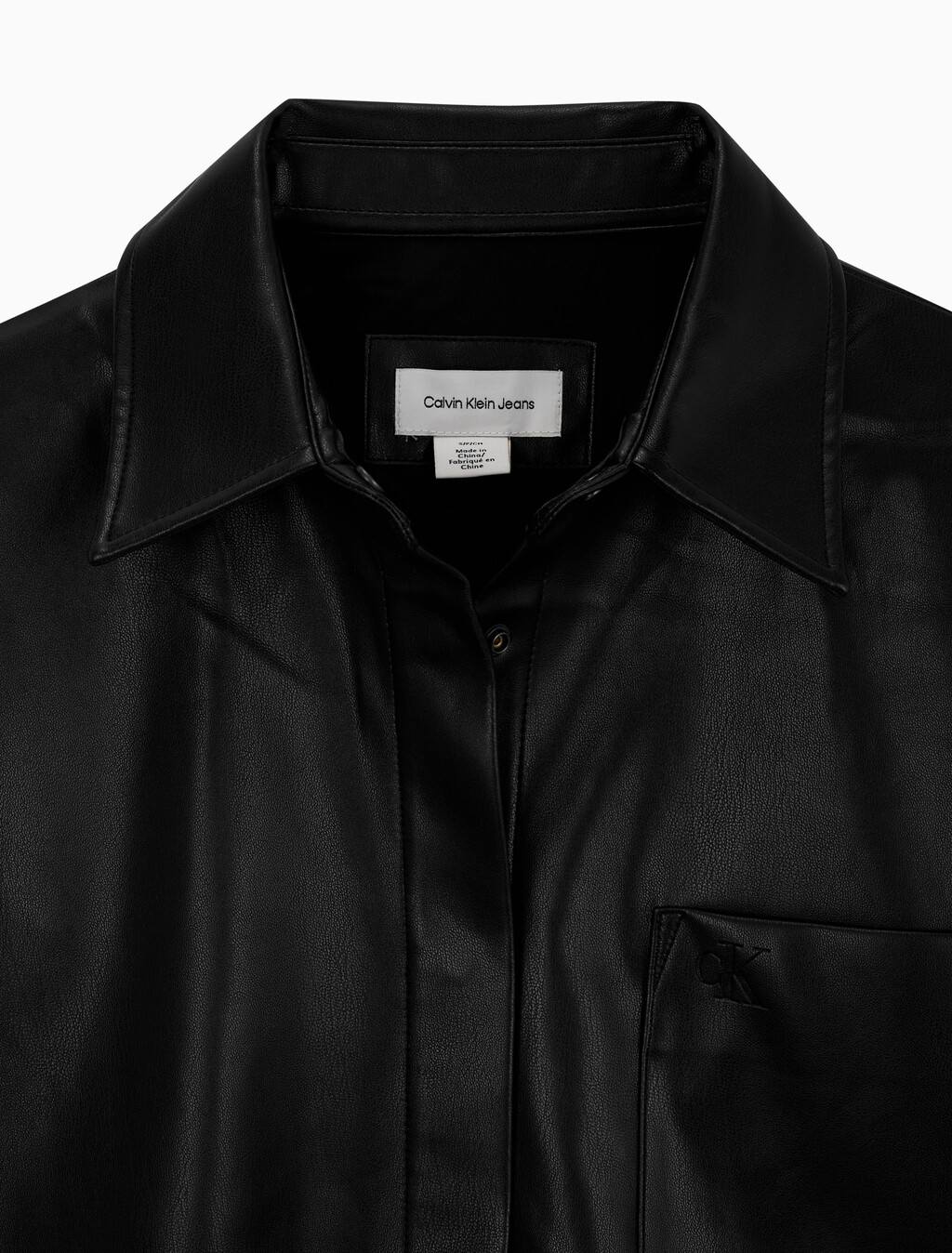 Buy 여성 폭스레더 셔츠 in color BLACK