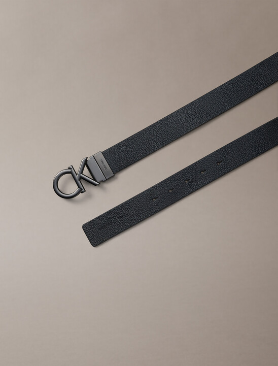 남성 CK 홀마크 리버서블 벨트 35mm