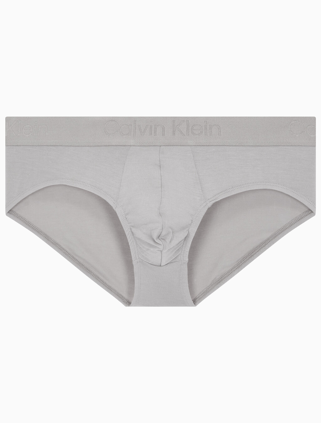 Buy 남성 CK 블랙 실크 니트 힙브리프 in color LIGHT GREY
