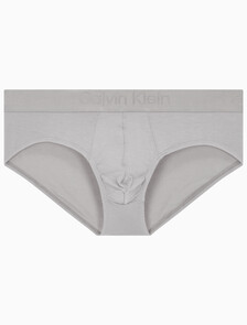 Buy 남성 CK 블랙 실크 니트 힙브리프 in color LIGHT GREY