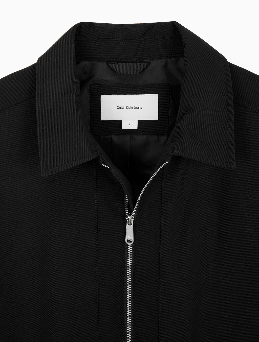 Buy 남성 테크 트윌 셔츠 집업 기능성 자켓 in color CK BLACK